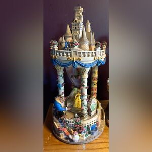 Beauty and the Beast Hourglass snow globe